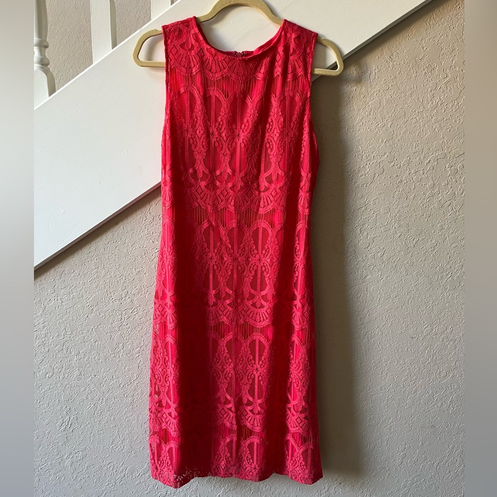 Sharagano Midi Dress